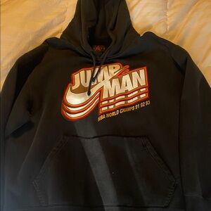 Jordan Black Jumpman Hoodie